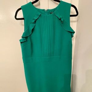 Ann Taylor Green Sleeveless Dress - Size 12P